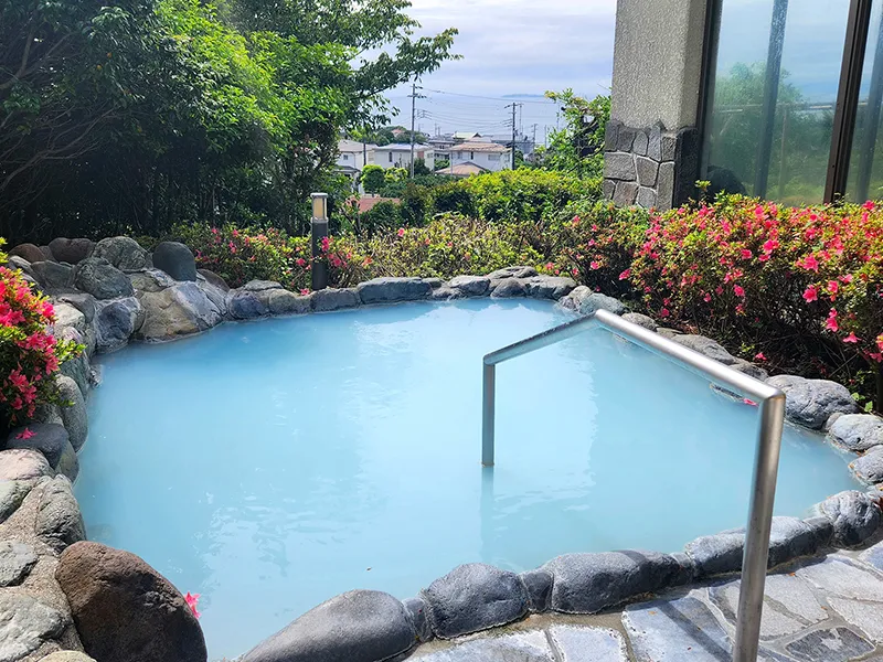 神奈川県 湯河原 旅館 湯河原荘 露天風呂